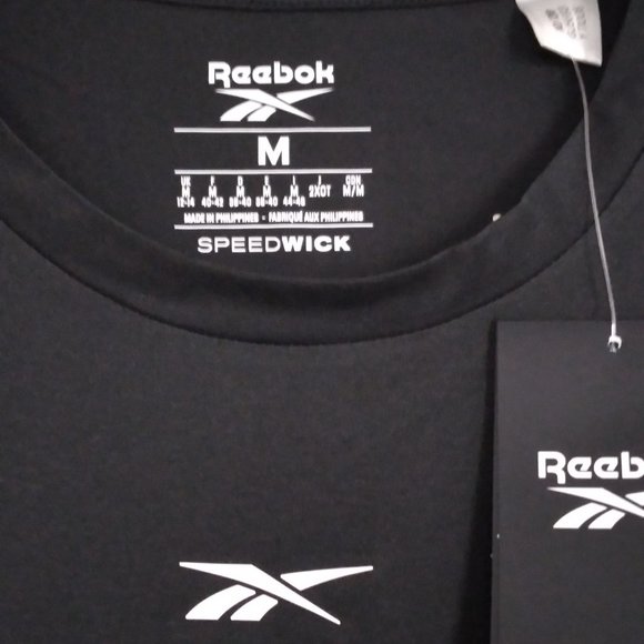 🆕Reebok Women's United by Fitness T-Shirt, SM and MD - Black, NWT, Authentic - Picture 4 of 8